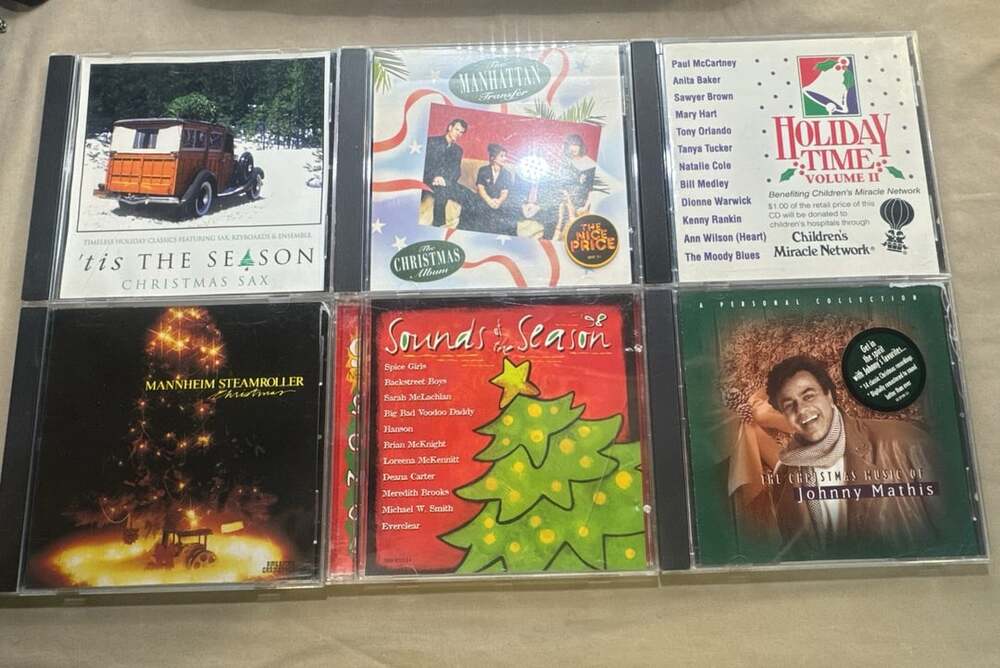 Christmas Holiday Music CD Lot of 6 Albums